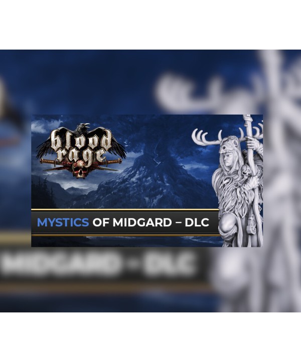 Blood Rage: Digital Edition - Mystics of Midgard DLC Steam Key EUROPE